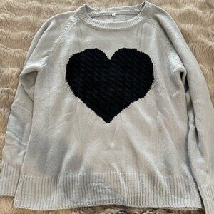 Heart Sweater Large